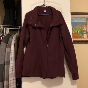 Old Navy Maroon Jacket XXL Tall